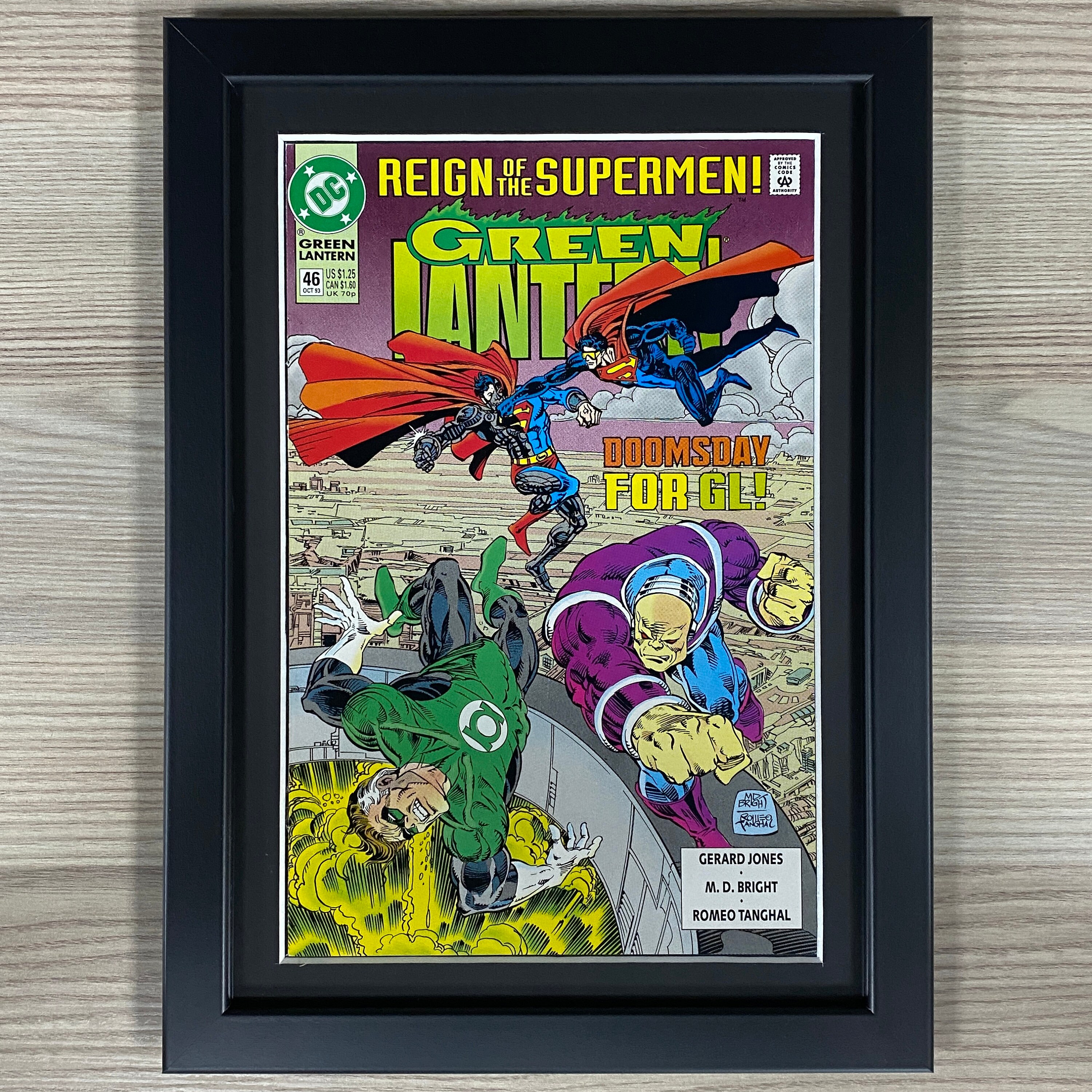 Green Lantern Superman Comic