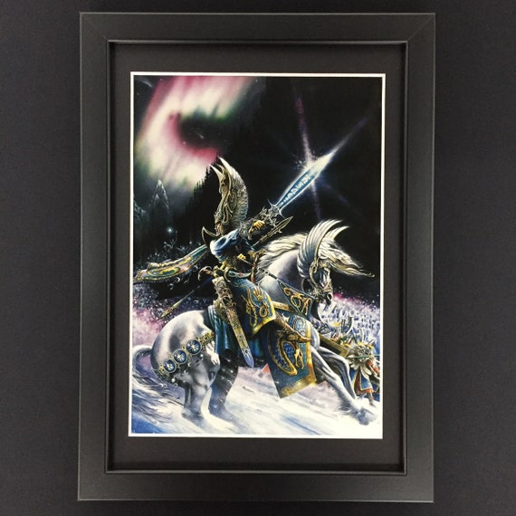 Games Workshop Warhammer Age Of Sigmar Framed Art High Elves Etsy