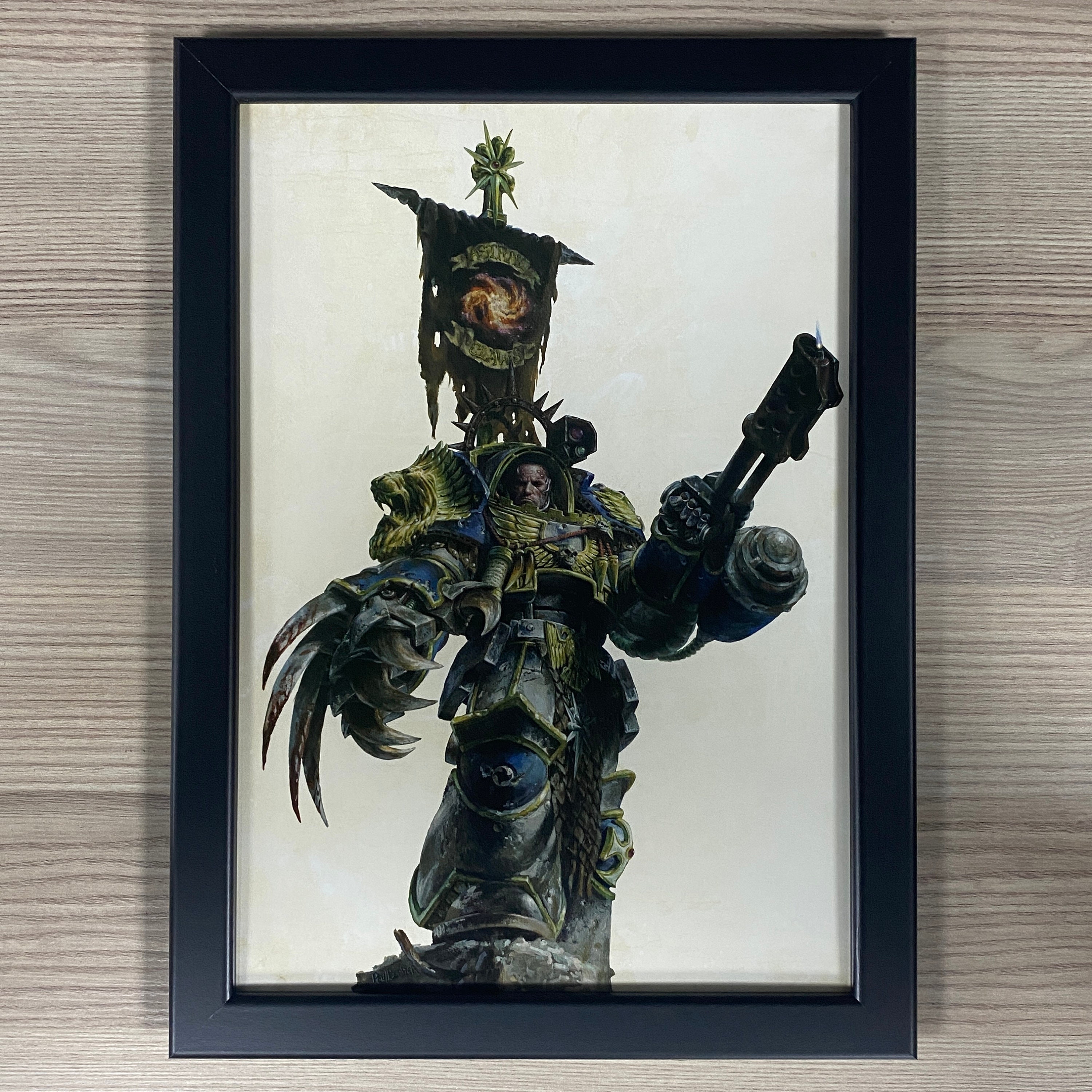 Astral Claws Framed Art Space Marines Lightning Claw Heavy - Etsy Australia