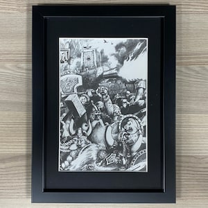 Electro Priest Framed Art Astartes Adeptus Mechanicus  Etsy