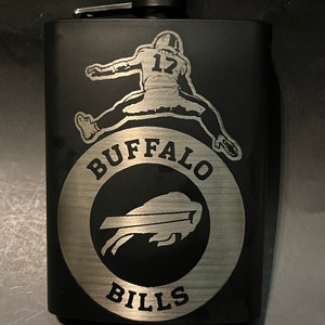 Josh Allen Hurdle Flask
