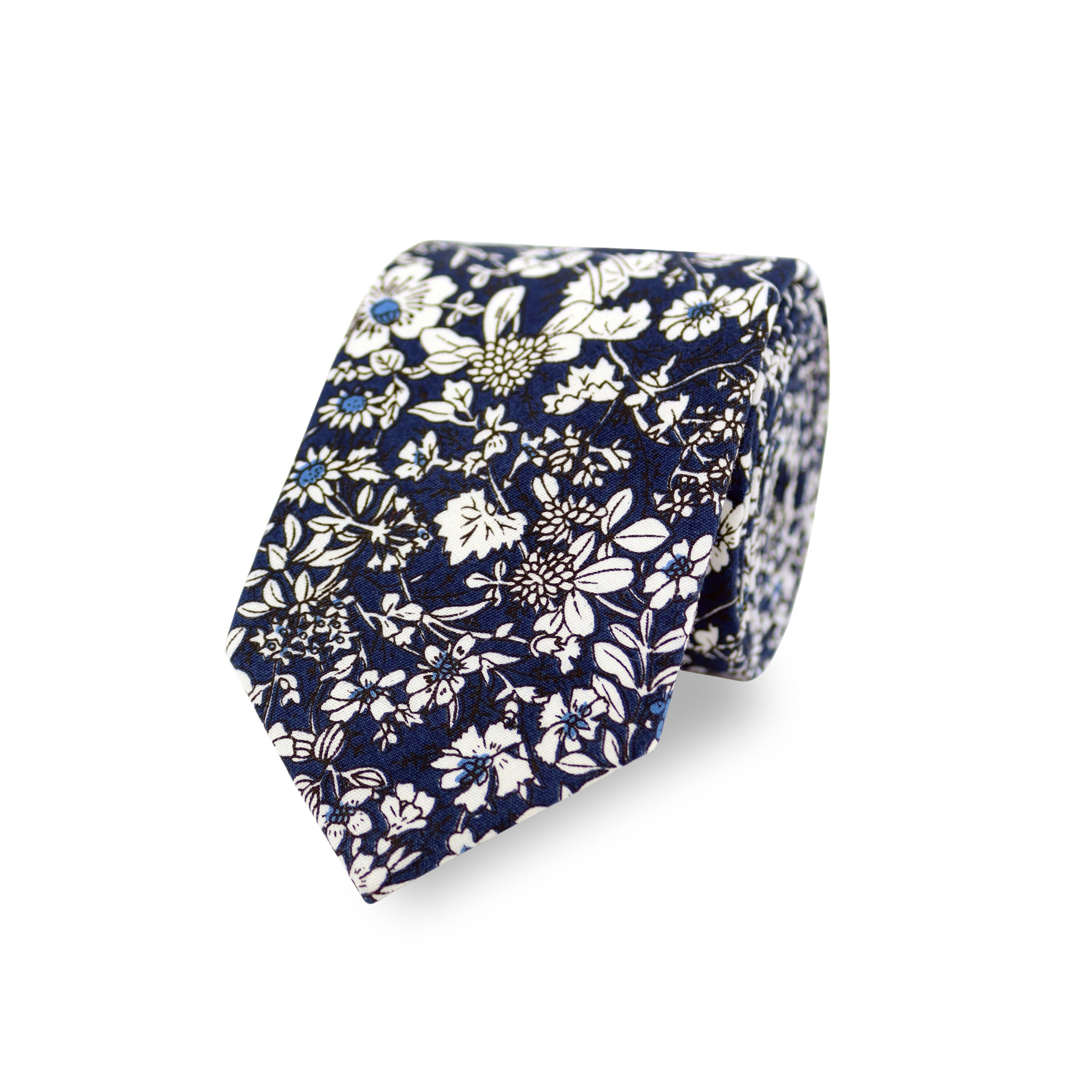 Cotton Printed Navy Blue Floral mens bow tie at Rs 20/piece in Pune