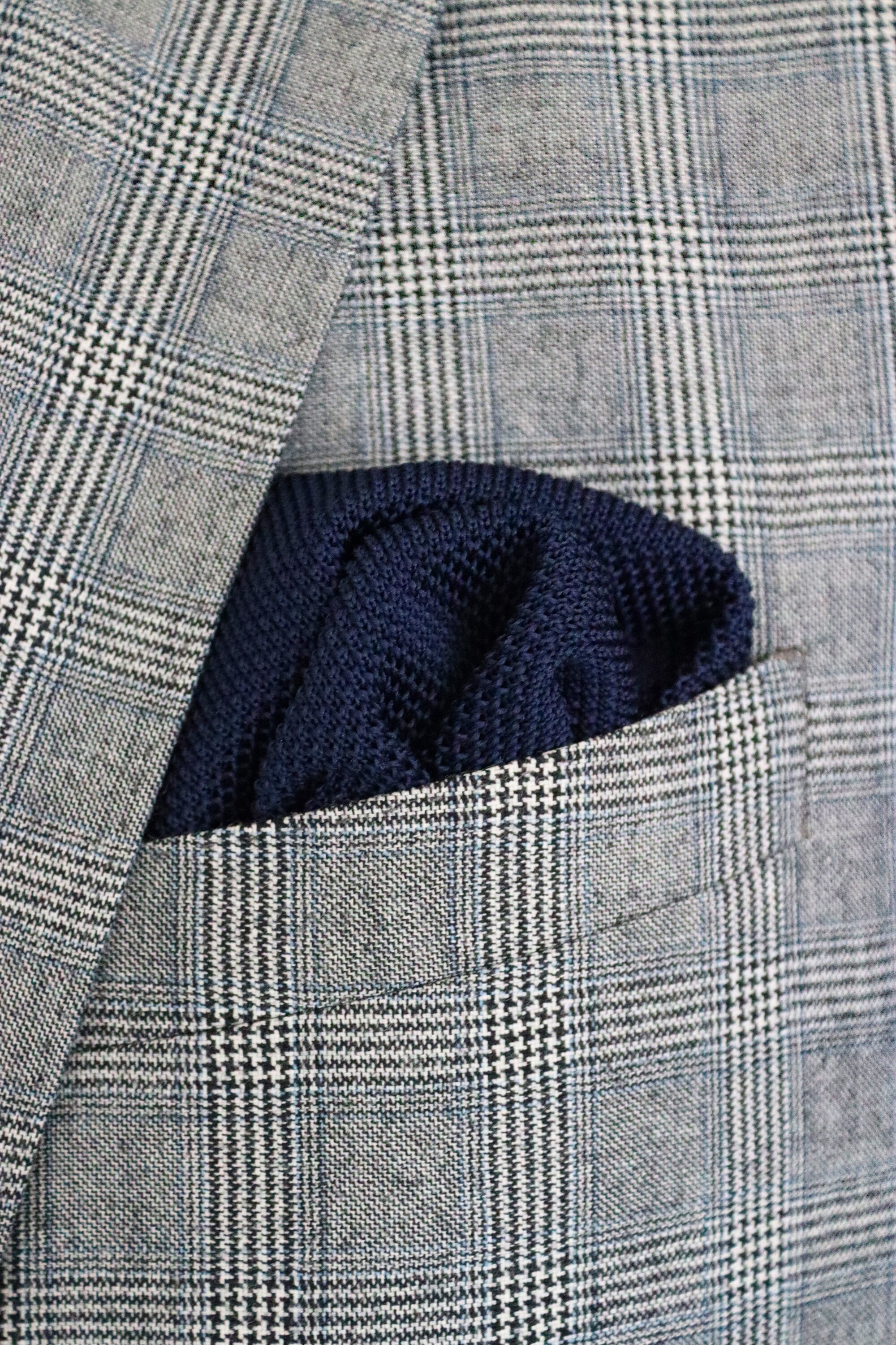 Navy Blue Knitted Tie Business Tie Knit Tie Wedding Tie - Etsy UK