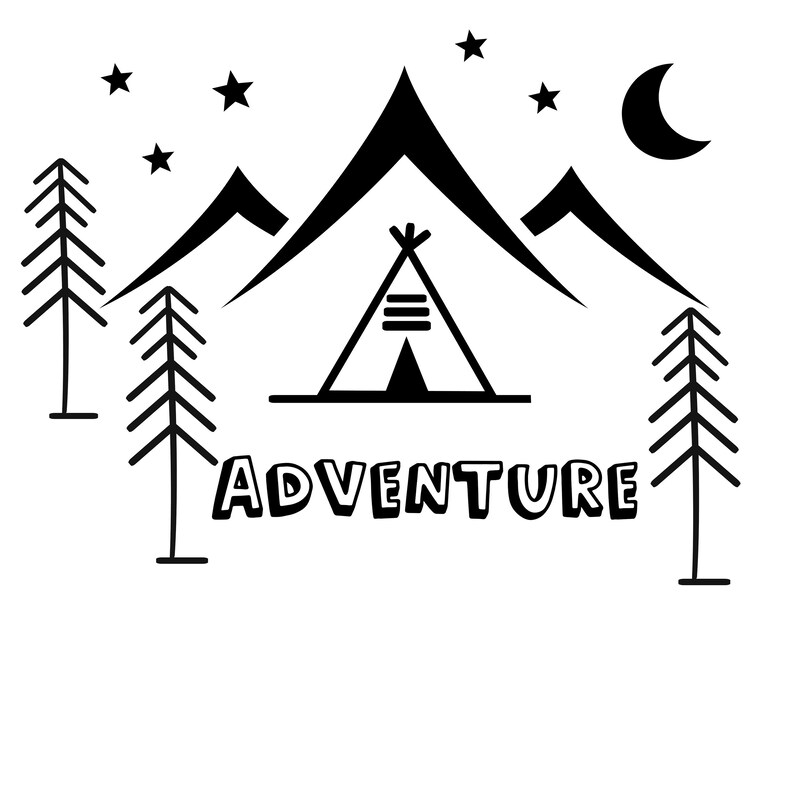 Download Tent svg Adventure Awaits SVG Camping vacation SVG Nature ...