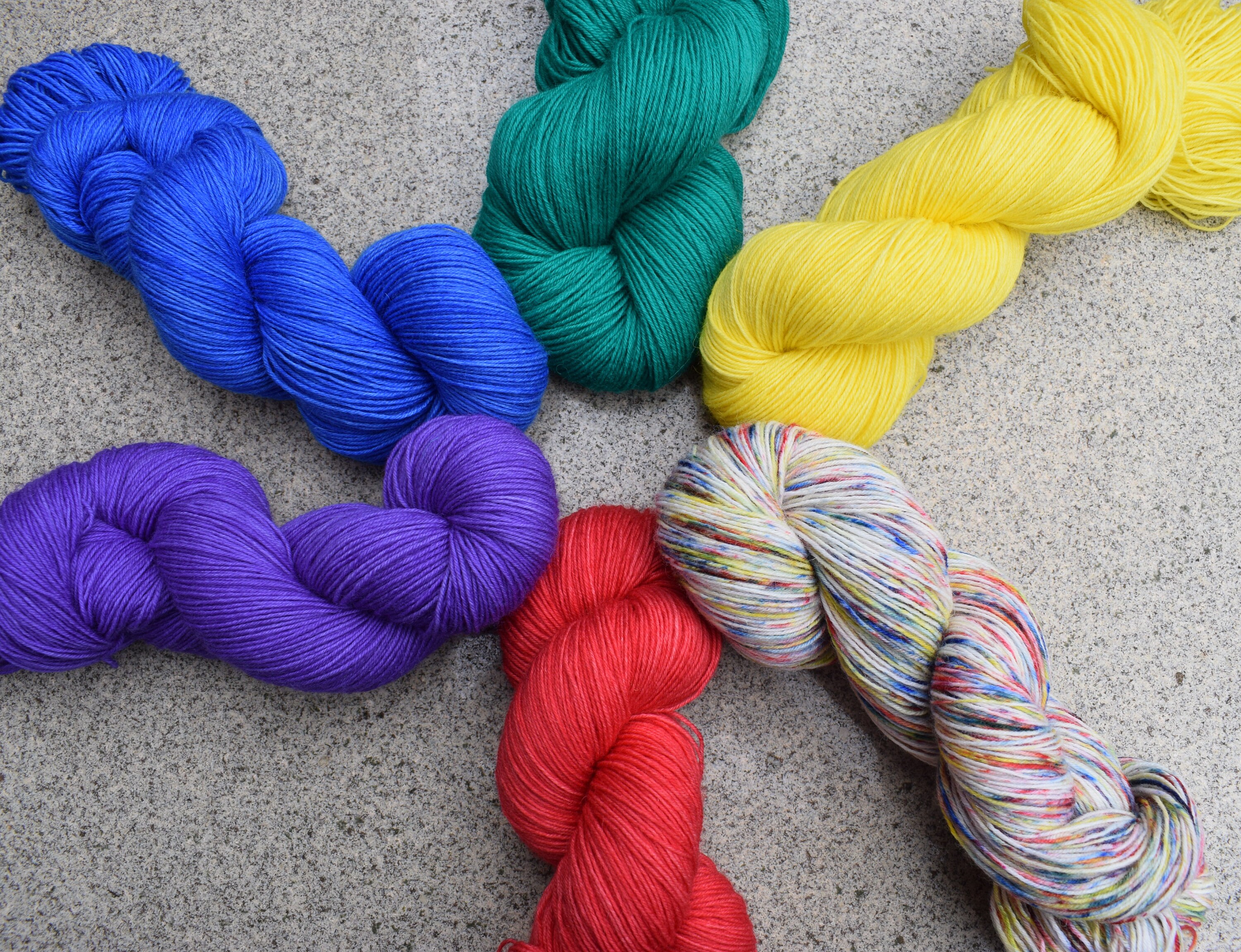 Yarn Dyeing Kit Beginner Yarn Dyeing Kit Learn to Dye Kit Etsy UK