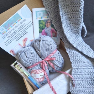 Crochet Kit, Crochet Kit for Beginners, Learn to Crochet, DIY