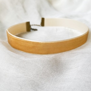 Necklace - Choker - 1.6 cm gothic choker necklace in retro vintage velvet