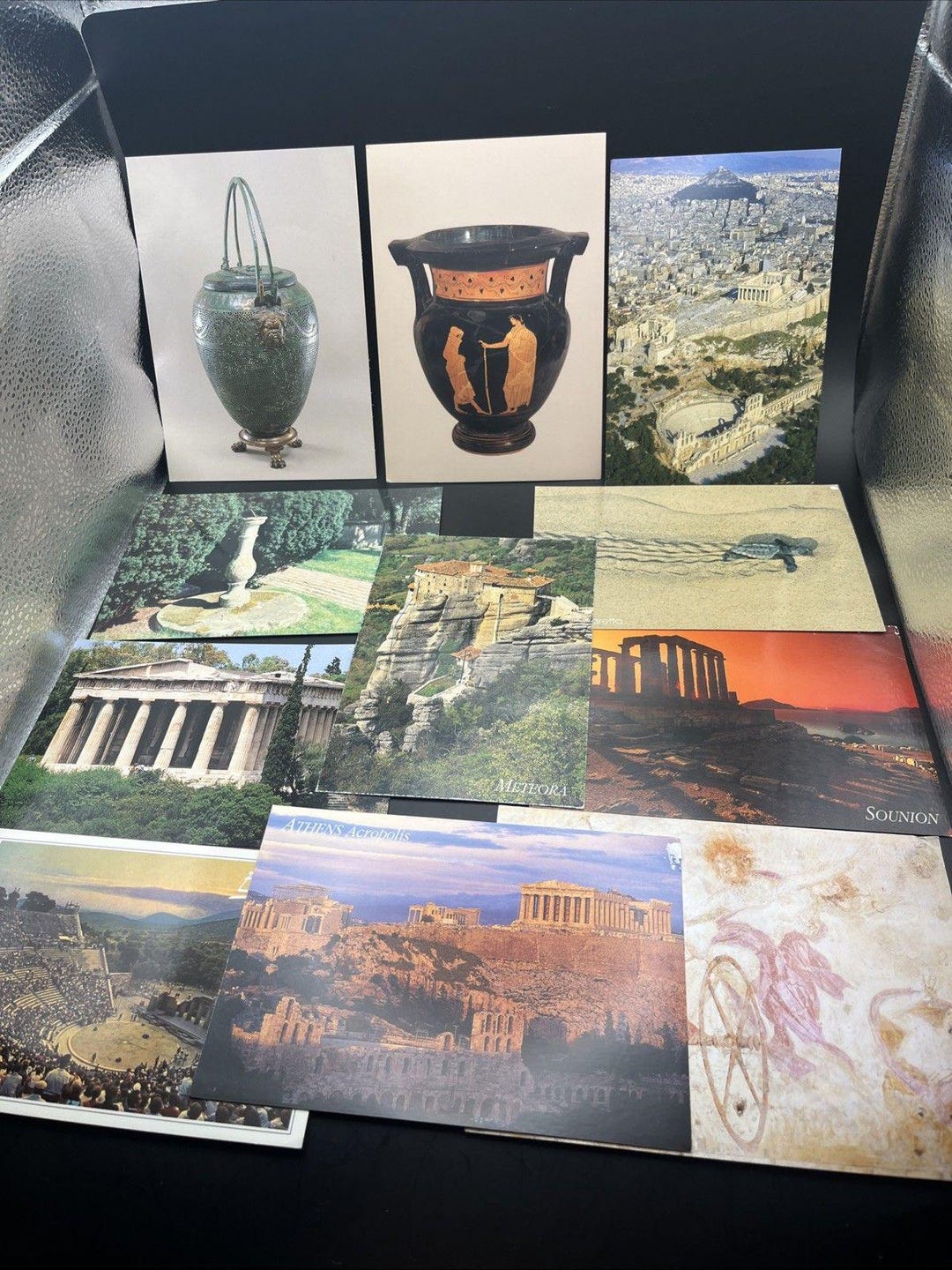 11 Vintage Blank Postcards Acropolis Sounion Vases Art Decor Travels - Etsy