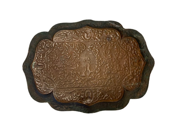 Previous investment dominate Antique Ramayana Brass Tray - Etsy