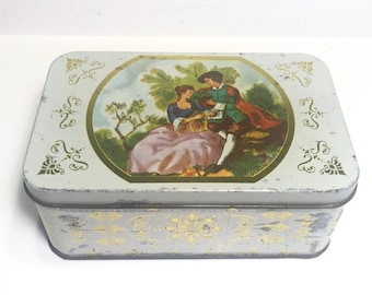 Lata de los amantes de la temática victoriana vintage