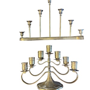 Vintage Brass Candelabras