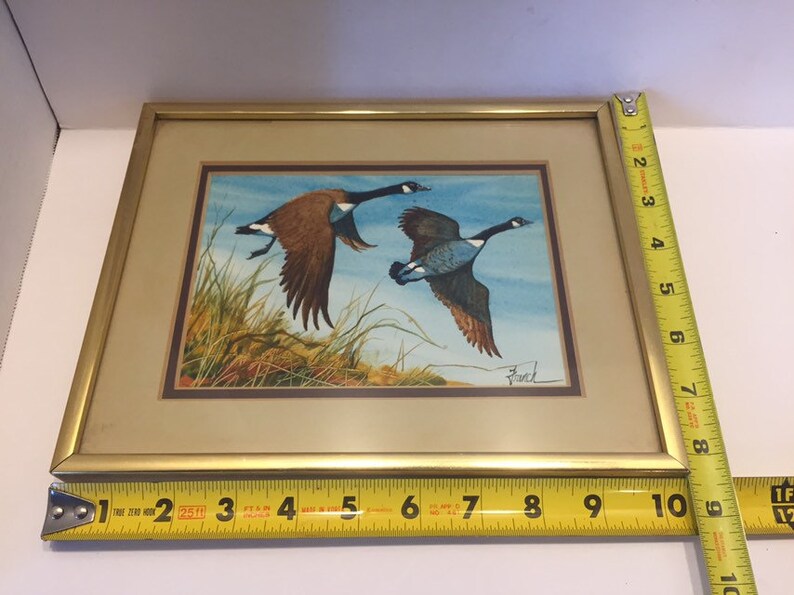 Water Color Geese Art