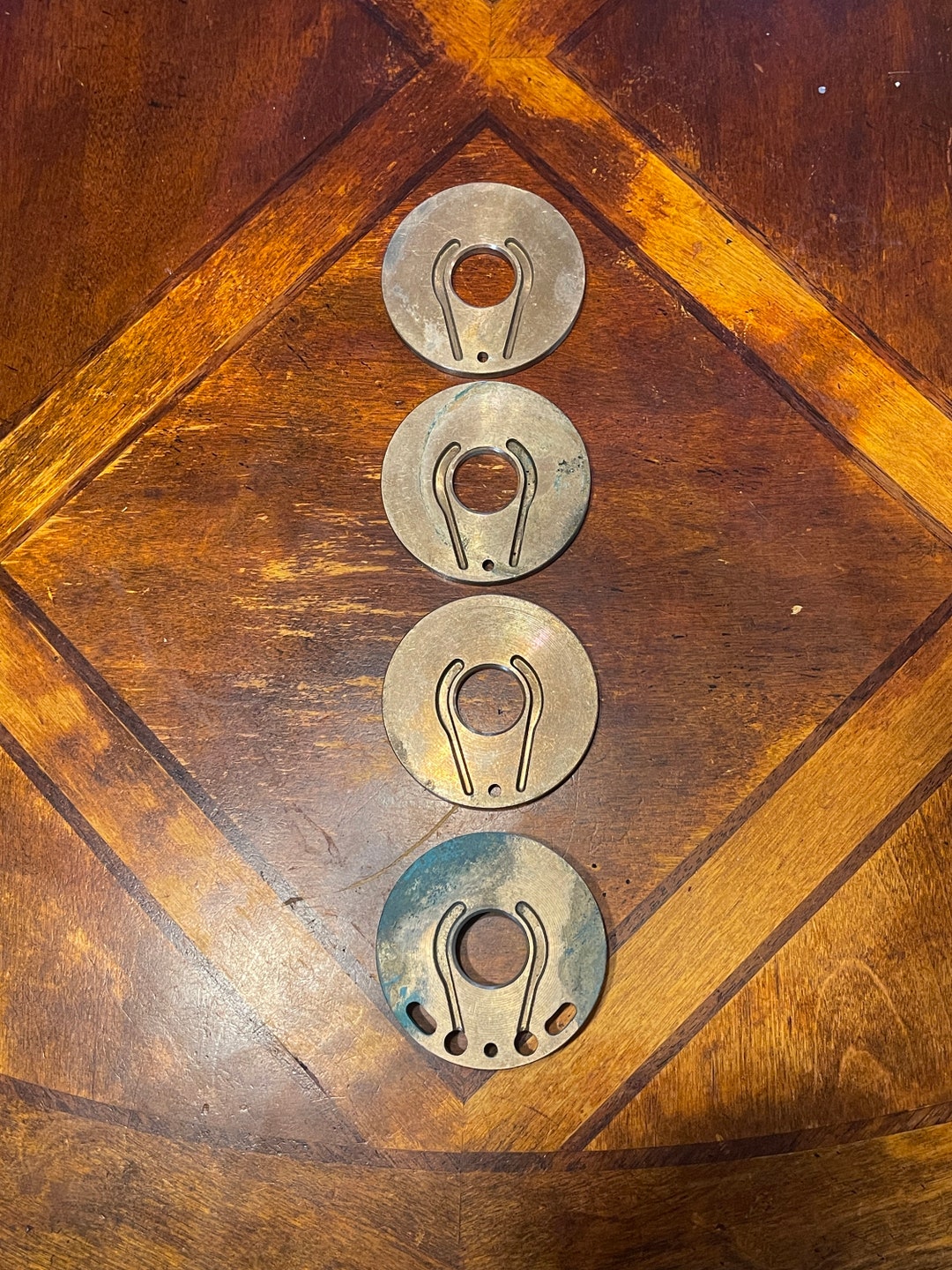 Antique Rusted Washers Vintage Brass Thrust Washers - Etsy