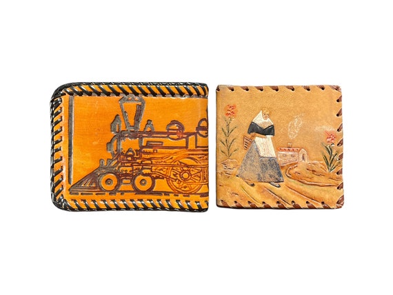 Vintage wallet made of - Gem
