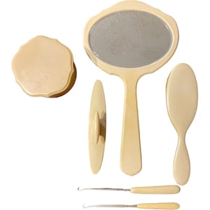 Antique Bakelite Vanity Set