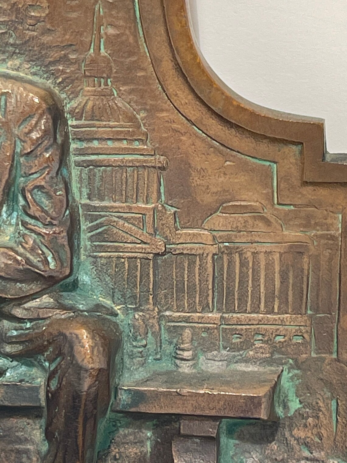 Antique Bronze Abe Lincoln Bookends Bronze Bookends Abraham Etsy