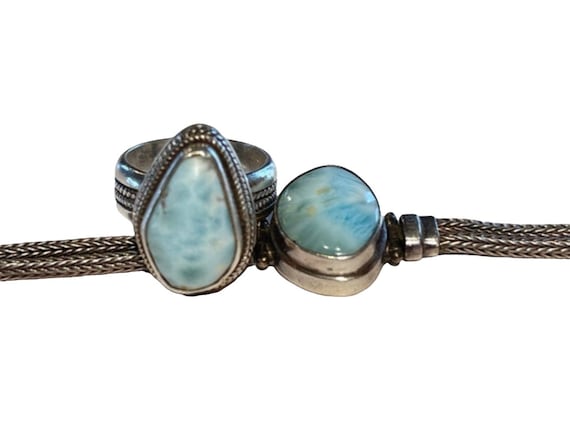 Sarda Bracelet and Ring - Sterling Silver