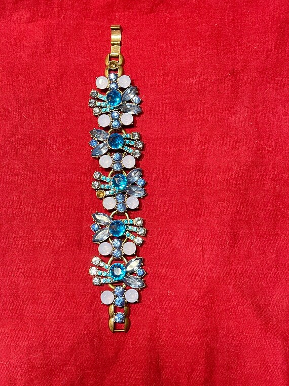 Vintage Coro & Rhinestone Bracelets - image 4