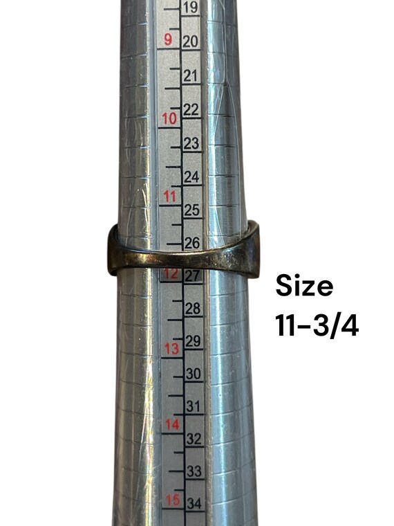 Large Synthetic Ruby Ring | 4 Carat Ruby | Sterli… - image 16