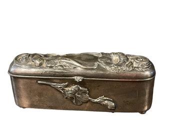 Pewter Jewelry Box - Etsy