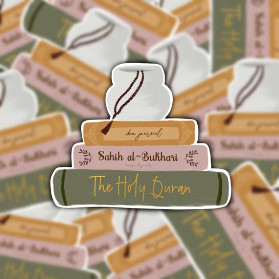 Islamic Books Waterproof Vinyl Sticker