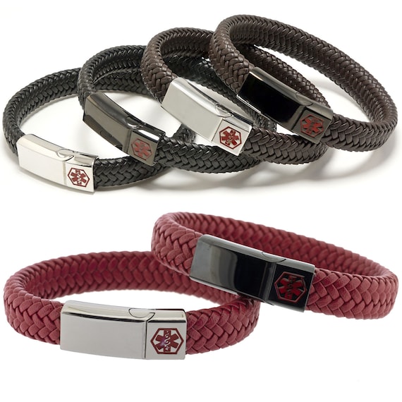 medical id bracelets etsy