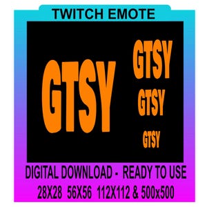 1x Twitch Text Emote | EPOS Emote | Statisches Emote | Sofortiger Download & Gebrauchsfertig | Für Luftschlangen.