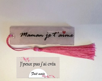 Marque page Bonne fête maman