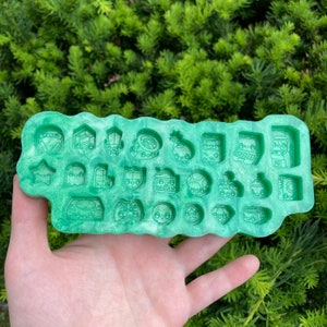 PREORDER gamer bits pallet siliconen mallen - hars gieten groen loopcoopshop loopcoop arcade computercontroller bom ster oorbellen shaker