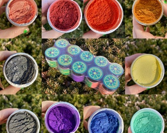 25g Mica powder for epoxy resin, paint, soap, makeup, silicone, candles, slime, bath bombs, nail polish, pigment - loopcoop loopcoopshop