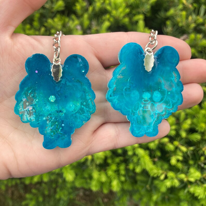 Mable Porcupine Keychains- Loopcoopshop Green Resin Animal Crossing ...