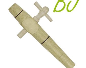 WOODEN BARREL TAP, Acacia Hardwood, French made, Sizes in inches 5.5 6.0 6.5 7.0 7.5 8.0 8.5 9.0 10 11 12, Wine Making, Beer Making,