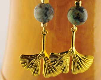 5 Modèles JASPE AFRICAIN:/Boucles d'oreilles