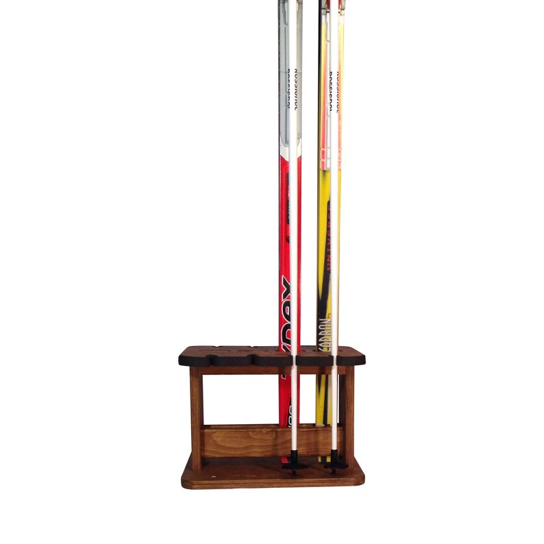 Storage for skis and poles COMPACT C4 Stand up ski rack for Etsy