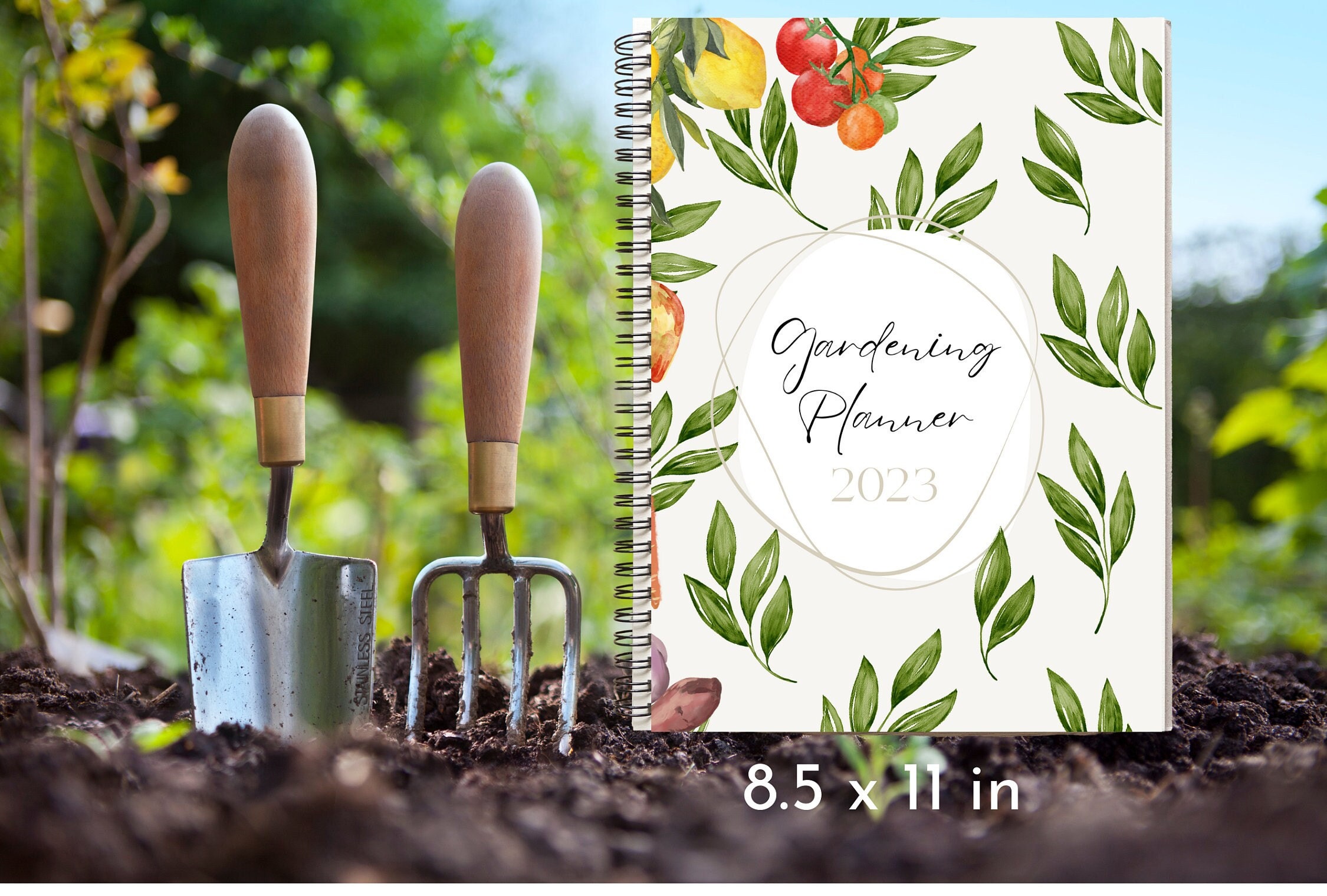 Printable Garden Planner Bundle Seed Inventory Plant Profile Plant