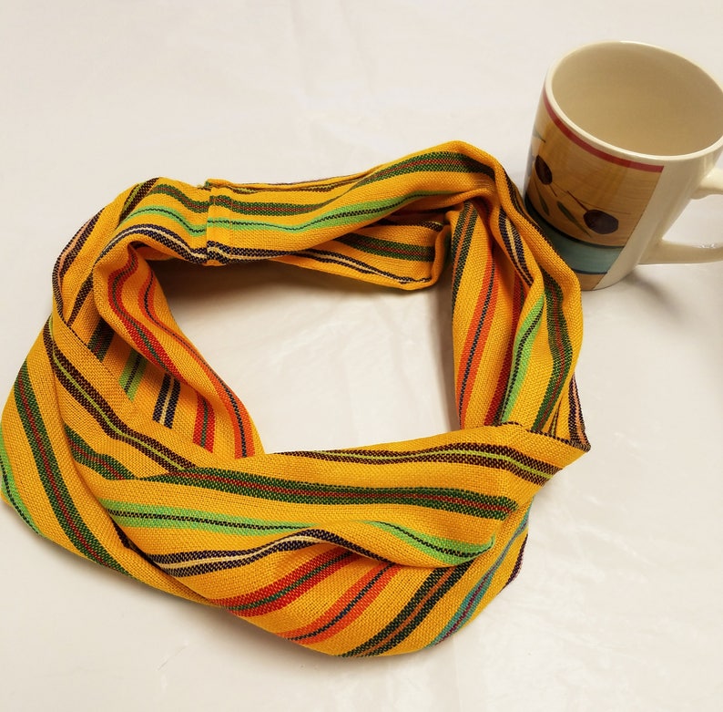 Traditional Mexican Handmade Short Scarf Etsy