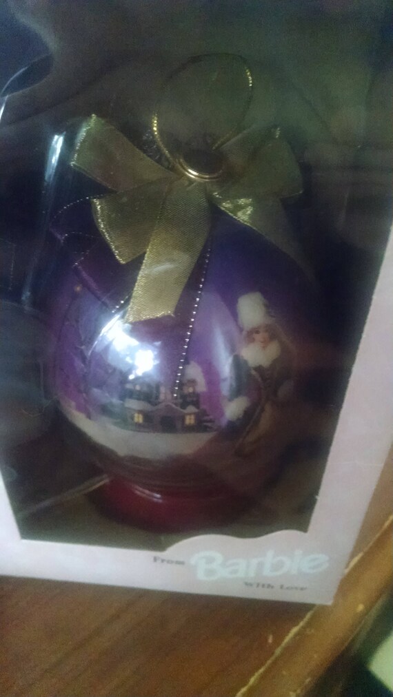 1996 holiday barbie ornament