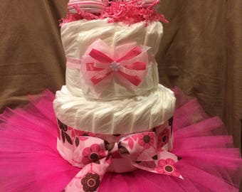 Tutu Diaper Cake