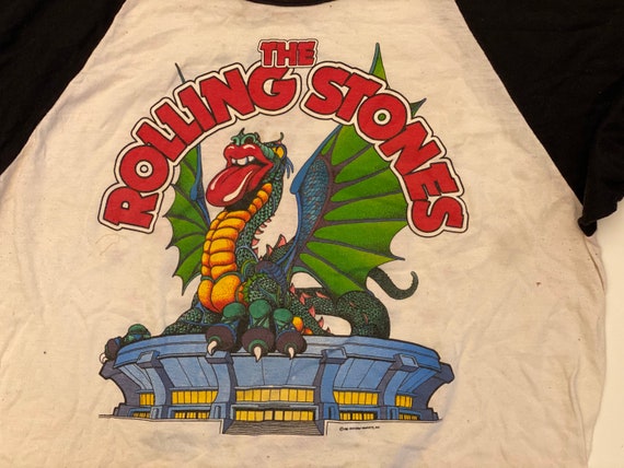Rare Vintage XL Rolling Stones Tour Tee 1981
