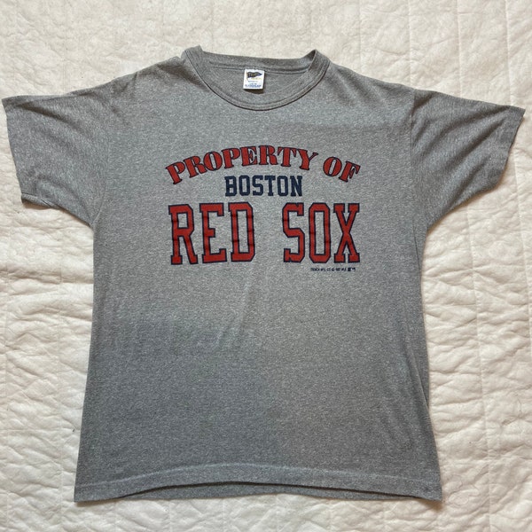 Vintage 1987 Boston Red Sox Property Of T Shirt