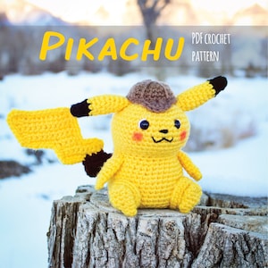 Pikachu Amigurumi Crochet Pattern