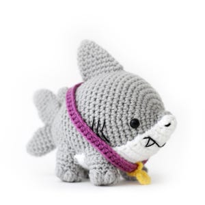 Shark Puppy Amigurumi Crochet Pattern