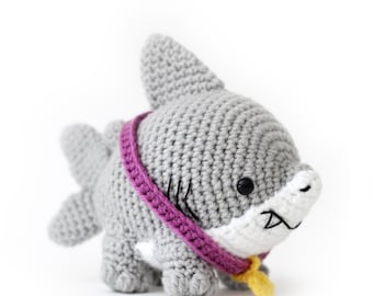 Shark Puppy Amigurumi Crochet Pattern