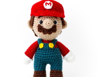 Patrón de crochet Mario Amigurumi