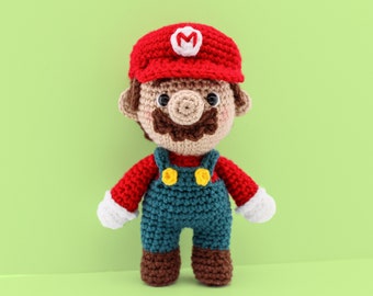 Mario Amigurumi Crochet Pattern