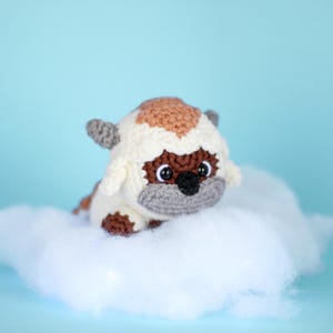 White Bison Amigurumi Crochet Pattern