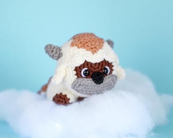 White Bison Amigurumi Crochet Pattern