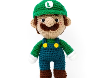 Luigi Amigurumi Crochet Pattern