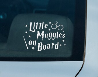 Baby Muggle on Board SVG