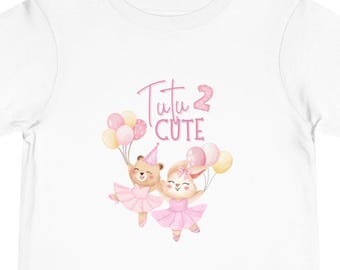 Tutu, Ballerina, Ballet, Birthday, TWO, Second Birthday, 2nd Birthday, Toddler Girl, Dance, Dancing, Pink